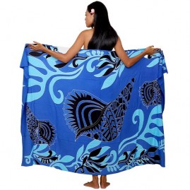 Pareo Bali Art fait main Coquillage Polynesien 8453