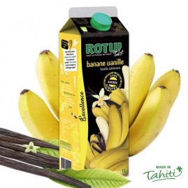 Rotui bio moorea nectar 25% banane vanille 1 litre