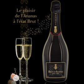 Brut d'ananas moorea festif 75cl methode traditionnelle