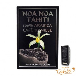 Cafe moulu 100% arabica a la vanille noa noa tahiti 250g