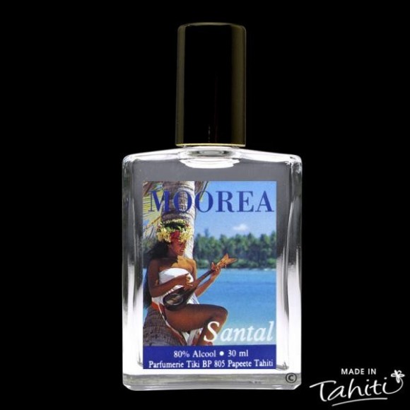 Eau de toilette tiki 30ml santal moorea collector sans spray Eau de toilette tiki 30ml santal moorea collector sans spray