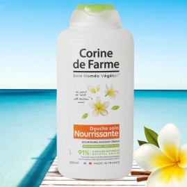 Soin douche nourrissant au monoi corine de farme 500ml