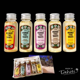 5 rikiki monoi tiki tahiti 30 ml 5 parfums decouverte
