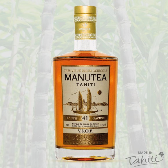 Très Vieux Rhum Agricole VSOP - 41° (70cL) par Manutea