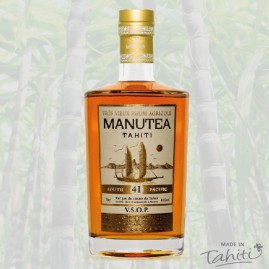 Rhum agricole tres vieux vsop 41 manutea tahiti 70cl