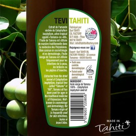 Huile vierge de tamanu tahiti tevi raiatea 1 litre