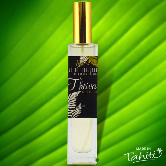 Eau de Toilette Monoi T'Heiva Tahiti Tiare Notes boisées 100mL