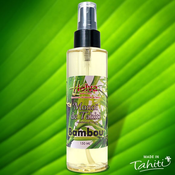 Monoi heiva tahiti 99% parfum bambou 150ml