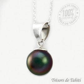 Pendentif Perle de Tahiti...