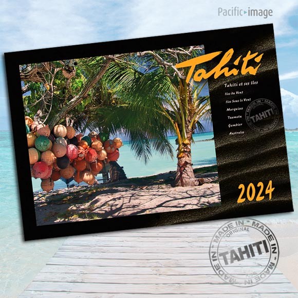 Calendriers 2025 Tahiti et ses Îles - La Boutique du Monoï