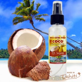 Huile Vierge de Coco 100% Naturelle Tikehau 100mL