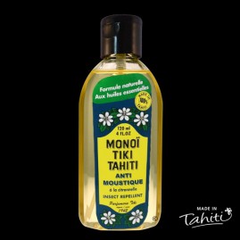 Monoi Tiki Tahiti 120mL anti moustique avec HE