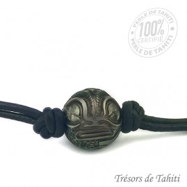 Collier Cuir Ras du Cou...