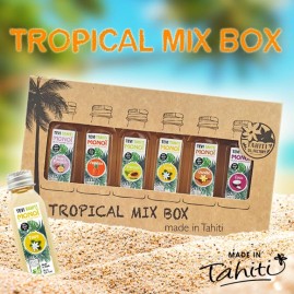 Tropical mix box 6 rikiki monoi tevi tahiti 30ml 6 parfums
