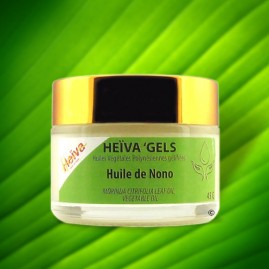 Heiva Gels Collection Monoi à l'huile de Nono gélifié Pot Verre 45gr