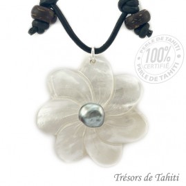 Pendentif Keishi & Nacre de...