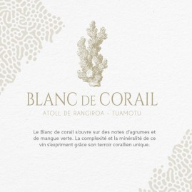 Vin de Tahiti Blanc de Corail 2022 75cL