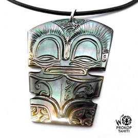Pendentif Nacre Gravee...