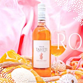 Rose Nacarat Vin de Tahiti Rangiroa 75cL Nouveau