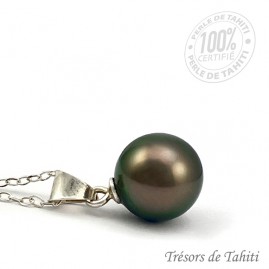 Pendentif perle de tahiti...