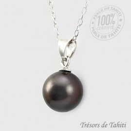 Pendentif perle de tahiti...