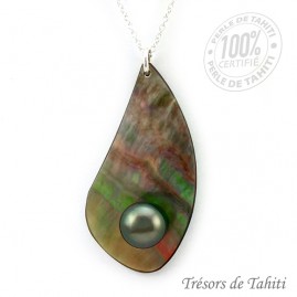 Pendentif Goutte Perle &...