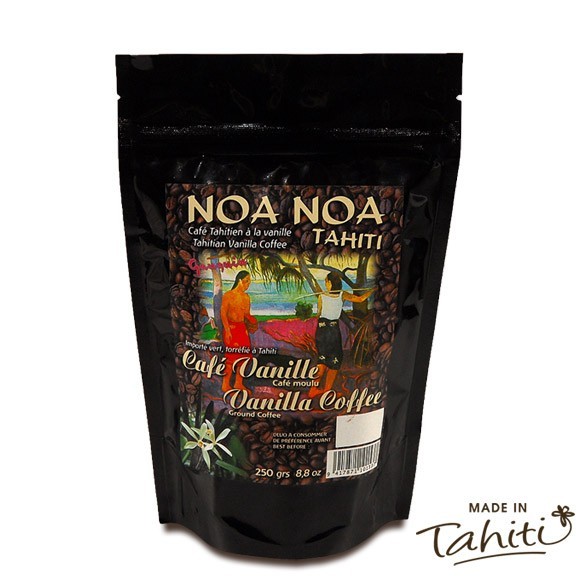 Cafe Moulu Aromatise Vanille Noa Noa Tahiti 250g