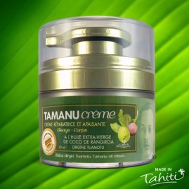 Creme Visage et Corps à l'huile de Tamanu et Coco Vierge 50mL