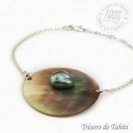 Bracelet Keishi & Nacre de...