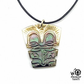 Pendentif Nacre Gravee...