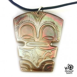 Pendentif Nacre Gravee...
