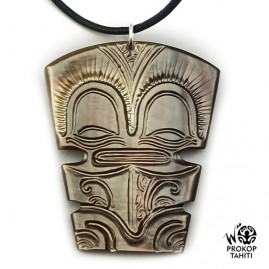 Pendentif Nacre Gravee...