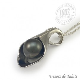 Pendentif Perle de Tahiti...