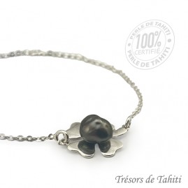 Bracelet Trèfle & Keishi de...