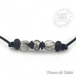 Collier Cuir Pendentif 3...