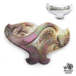 Barrette Cheveux XXL Nacre...