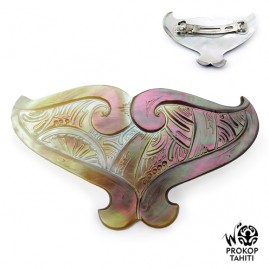 Barrette Cheveux XXL Nacre...