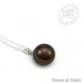 Pendentif Perle de Tahiti...
