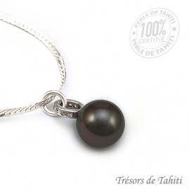 Pendentif Perle de Tahiti...