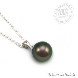 Pendentif Perle de Tahiti...