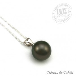 Pendentif Perle de Tahiti...