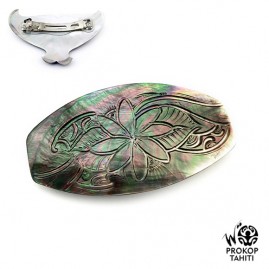 Barrette Cheveux XL Nacre...