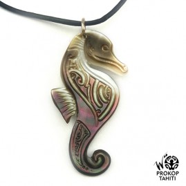 Pendentif Nacre Gravee...