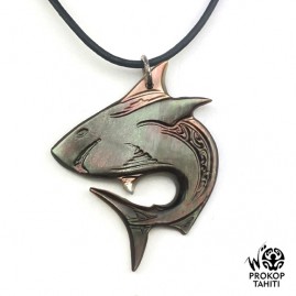 Pendentif Nacre Gravee...