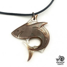 Pendentif Nacre Gravee...