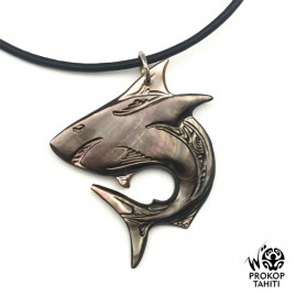 Pendentif Nacre Gravee...