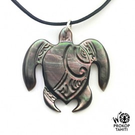 Pendentif Nacre Gravee...