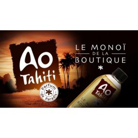 Ao Tahiti délivre un parfum de Paradis, variation aromatique inédite, chaleureuse, inspirée des senteurs de Tahiti et ses Îles.
