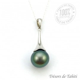 Pendentif Perle de Tahiti...