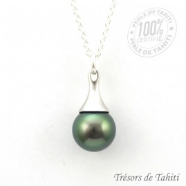 Pendentif Perle de Tahiti...